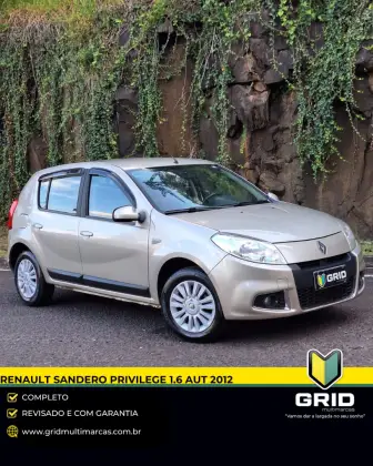RENAULT SANDERO 1.6 PRIVILÉGE 16V FLEX 4P AUTOMÁTICO