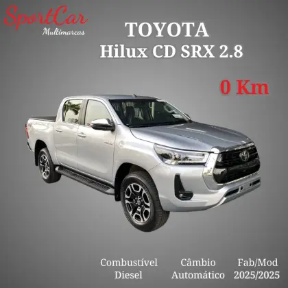 TOYOTA HILUX 2.8 D-4D TURBO DIESEL CD SRX 4X4 AUTOMÁTICO