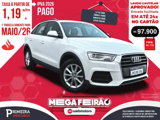 AUDI Q3 1.4 TFSI AMBITION FLEX 4P S TRONIC AUDI Q3 1.4 TFSI AMBITION FLEX 4P S TRONIC