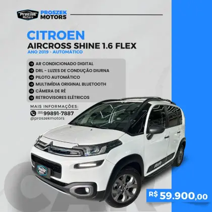 CITROËN AIRCROSS 1.6 VTI 120 FLEX SHINE EAT6
