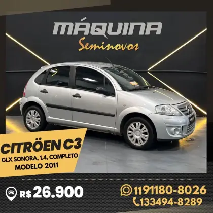 CITROËN C3 1.4 I GLX 8V FLEX 4P MANUAL