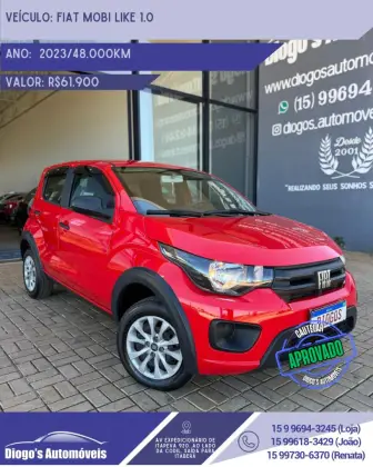 FIAT MOBI 1.0 EVO FLEX LIKE. MANUAL