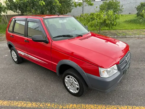 FIAT UNO 1.0 MPI MILLE WAY ECONOMY 8V FLEX 4P MANUAL