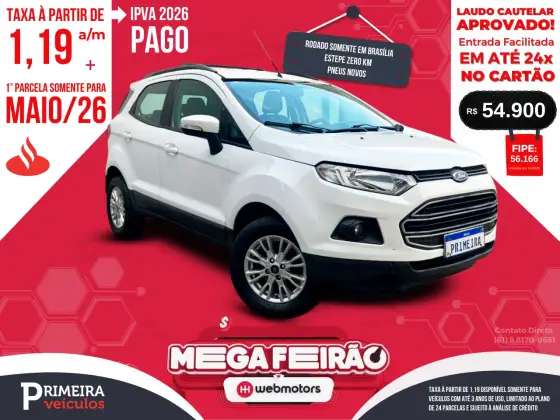 FORD ECOSPORT 1.6 SE DIRECT 16V FLEX 4P POWERSHIFT