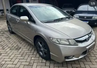 HONDA CIVIC 1.8 LXS 16V FLEX 4P MANUAL HONDA CIVIC 1.8 LXS 16V FLEX 4P MANUAL
