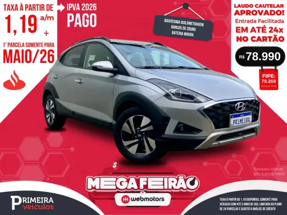 HYUNDAI HB20 1.6 16V FLEX VISION AUTOMÁTICO