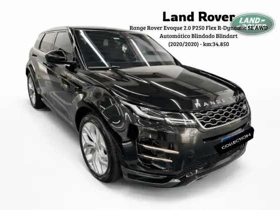 LAND ROVER RANGE ROVER EVOQUE 2.0 P250 FLEX R-DYNAMIC SE AWD AUTOMÁTICO