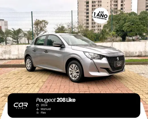 PEUGEOT 208 1.0 FIREFLY FLEX LIKE MANUAL PEUGEOT 208 1.0 FIREFLY FLEX LIKE MANUAL