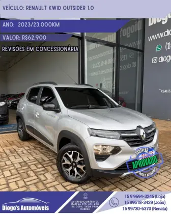 RENAULT KWID 1.0 12V SCE FLEX OUTSIDER MANUAL