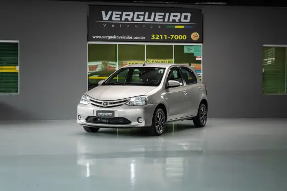 TOYOTA ETIOS 1.5 XS 16V FLEX 4P MANUAL TOYOTA ETIOS 1.5 XS 16V FLEX 4P MANUAL