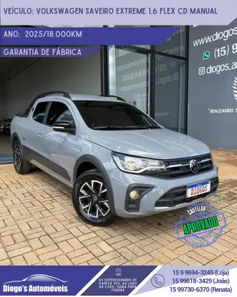 VOLKSWAGEN SAVEIRO 1.6 MSI EXTREME CD 16V FLEX 2P MANUAL VOLKSWAGEN SAVEIRO 1.6 MSI EXTREME CD 16V FLEX 2P MANUAL