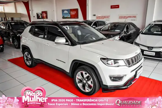 JEEP COMPASS 2.0 16V FLEX LIMITED AUTOMÁTICO