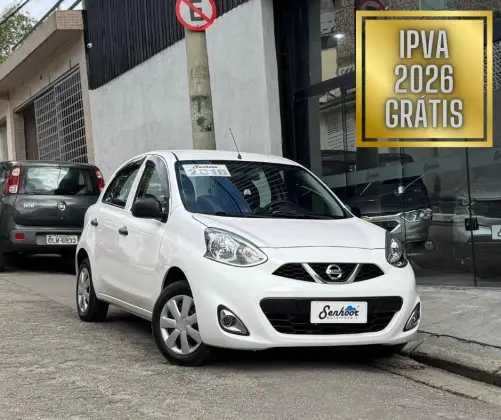 NISSAN MARCH 1.6 S 16V FLEX 4P MANUAL