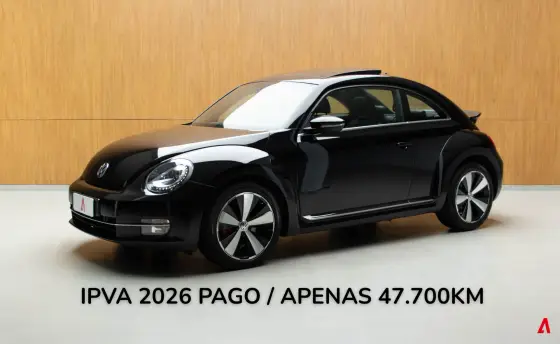 VOLKSWAGEN FUSCA 2.0 TSI 16V GASOLINA 2P AUTOMÁTICO VOLKSWAGEN FUSCA 2.0 TSI 16V GASOLINA 2P AUTOMÁTICO