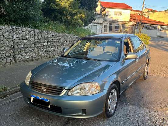 HONDA-CIVIC-1.6 LX 16V GASOLINA 4P AUTOMÁTICO HONDA-CIVIC-2000