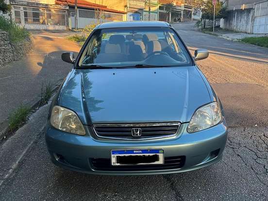 HONDA-CIVIC-1.6 LX 16V GASOLINA 4P AUTOMÁTICO HONDA-CIVIC-2000