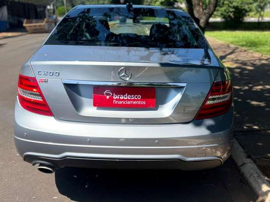 MERCEDES-BENZ-C 200-1.8 CGI TURBO SPORT 16V GASOLINA 4P AUTOMÁTICO MERCEDES-BENZ-C 200-2013