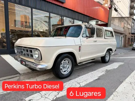 CHEVROLET-D10-4.0 CUSTOM DE LUXE CD 8V DIESEL 4P MANUAL CHEVROLET-D10-1983