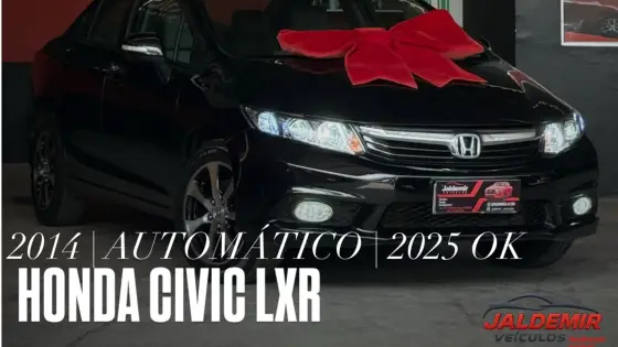 HONDA CIVIC 2.0 LXR 16V FLEX 4P AUTOMÁTICO