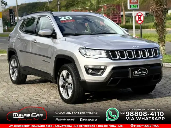 JEEP COMPASS 2.0 16V DIESEL LONGITUDE 4X4 AUTOMÁTICO