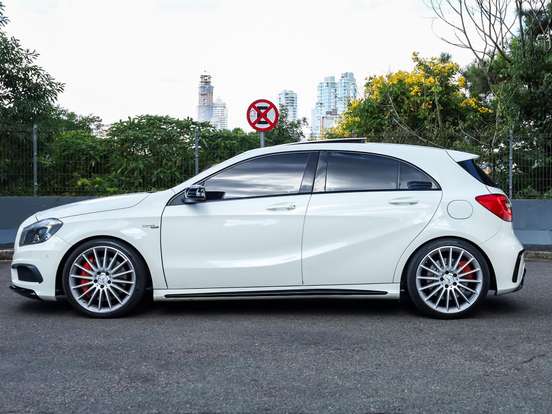 MERCEDES-BENZ-A 45 AMG-2.0 16V TURBO GASOLINA 4P AUTOMATIZADO MERCEDES-BENZ-A 45 AMG-2014
