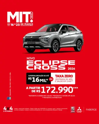 MITSUBISHI ECLIPSE CROSS 1.5 MIVEC TURBO GASOLINA HPE CVT MITSUBISHI ECLIPSE CROSS 1.5 MIVEC TURBO GASOLINA HPE CVT