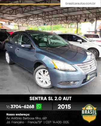 NISSAN SENTRA 2.0 SL 16V FLEX 4P AUTOMÁTICO