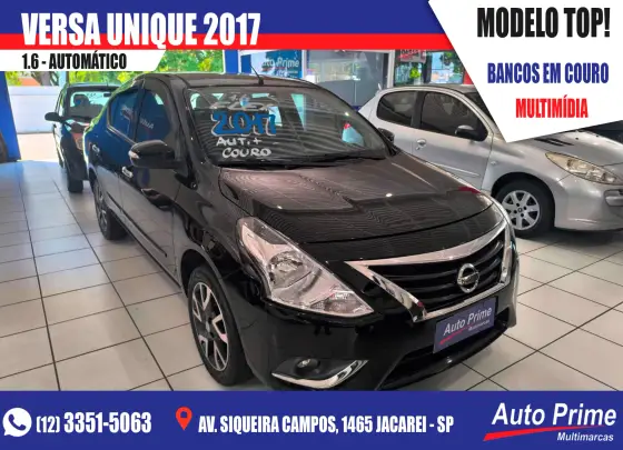 NISSAN VERSA 1.6 16V FLEXSTART UNIQUE 4P XTRONIC