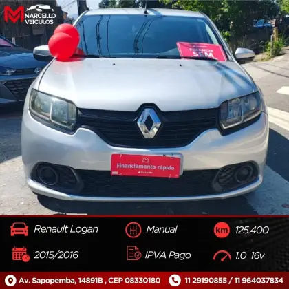 RENAULT LOGAN 1.0 EXPRESSION 16V FLEX 4P MANUAL