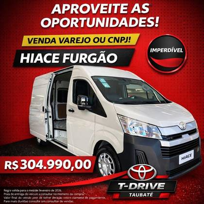 TOYOTA HIACE 2.8 D-4D TURBO DIESEL FURGÃO DX AUTOMÁTICO