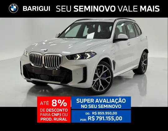 BMW X5 3.0 I6 TURBO HÍBRIDO XDRIVE50E M SPORT AUTOMÁTICO