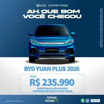 BYD YUAN PLUS 60,8 KW ELÉTRICO