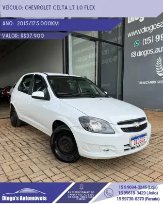 CHEVROLET CELTA 1.0 MPFI LT 8V FLEX 4P MANUAL
