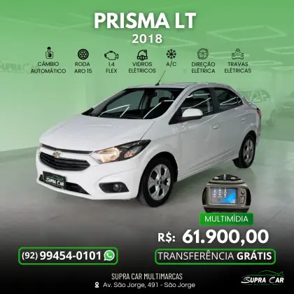 CHEVROLET PRISMA 1.4 MPFI LT 8V FLEX 4P AUTOMÁTICO