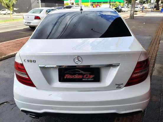 MERCEDES-BENZ-C 180-1.6 CGI SPORT 16V TURBO GASOLINA 4P AUTOMÁTICO MERCEDES-BENZ-C 180-2013