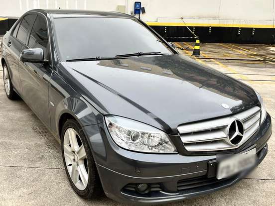 MERCEDES-BENZ-C 180-1.8 CGI CLASSIC 16V TURBO GASOLINA 4P AUTOMÁTICO MERCEDES-BENZ-C 180-2010