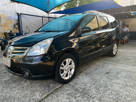 NISSAN GRAND LIVINA 1.8 SL 16V FLEX 4P AUTOMÁTICO