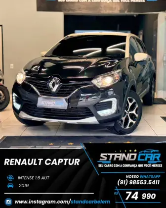 RENAULT CAPTUR 2.0 16V HI-FLEX INTENSE AUTOMÁTICO