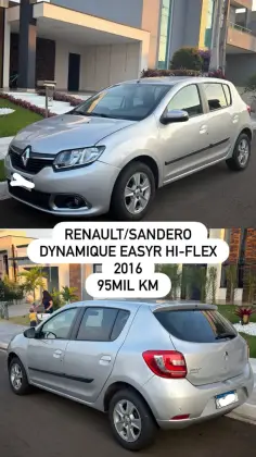 RENAULT SANDERO 1.6 DYNAMIQUE 8V FLEX 4P MANUAL