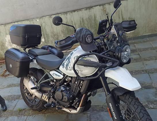 ROYAL ENFIELD HIMALAYAN 450 KAMET WHITE 
