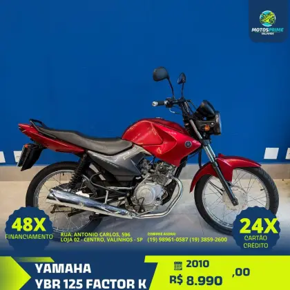 YAMAHA YBR 125 FACTOR K YAMAHA YBR 125 FACTOR K