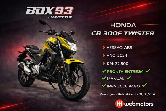 HONDA CB 300F TWISTER ABS 