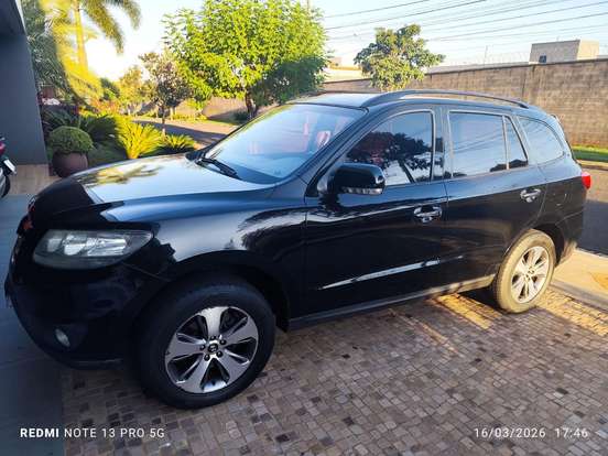 HYUNDAI-SANTA FÉ-2.4 MPI 2WD 16V GASOLINA 4P AUTOMÁTICO HYUNDAI-SANTA FÉ-2012