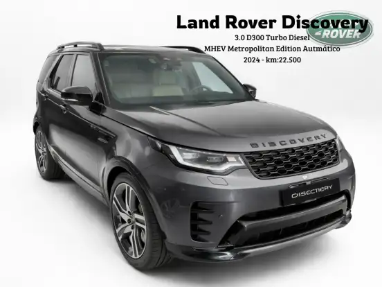 LAND ROVER-DISCOVERY-3.0 D300 TURBO DIESEL MHEV METROPOLITAN EDITION AUTOMÁTICO LAND ROVER-DISCOVERY-2023