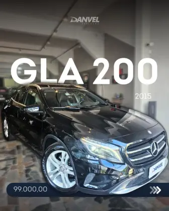 MERCEDES-BENZ GLA 200 1.6 CGI ADVANCE 16V TURBO GASOLINA 4P AUTOMÁTICO