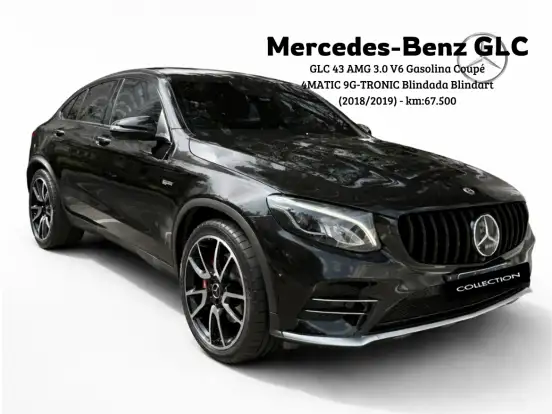 MERCEDES-BENZ-GLC 43 AMG-3.0 V6 GASOLINA COUPÉ 4MATIC 9G-TRONIC MERCEDES-BENZ-GLC 43 AMG-2018