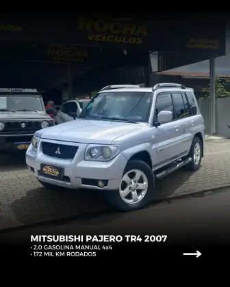 MITSUBISHI PAJERO TR4 2.0 4X4 16V 131CV GASOLINA 4P MANUAL MITSUBISHI PAJERO TR4 2.0 4X4 16V 131CV GASOLINA 4P MANUAL