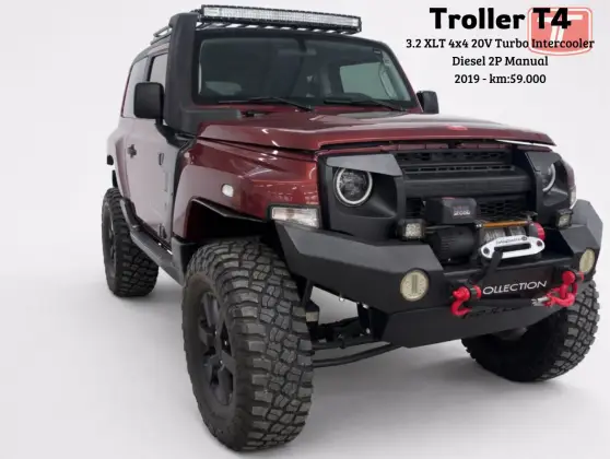 TROLLER T4 3.2 XLT 4X4 20V TURBO INTERCOOLER DIESEL 2P MANUAL TROLLER T4 3.2 XLT 4X4 20V TURBO INTERCOOLER DIESEL 2P MANUAL