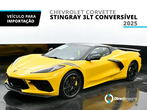 CHEVROLET CORVETTE 6.2 V8 LT3 GASOLINA STINGRAY CONVERSIVEL AUTOMÁTICO CHEVROLET CORVETTE 6.2 V8 LT3 GASOLINA STINGRAY CONVERSIVEL AUTOMÁTICO