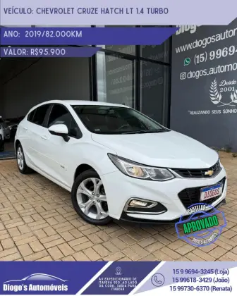 CHEVROLET CRUZE 1.4 TURBO SPORT6 LT 16V FLEX 4P AUTOMÁTICO